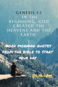 Unbelievable Bible Quotes Good Morning