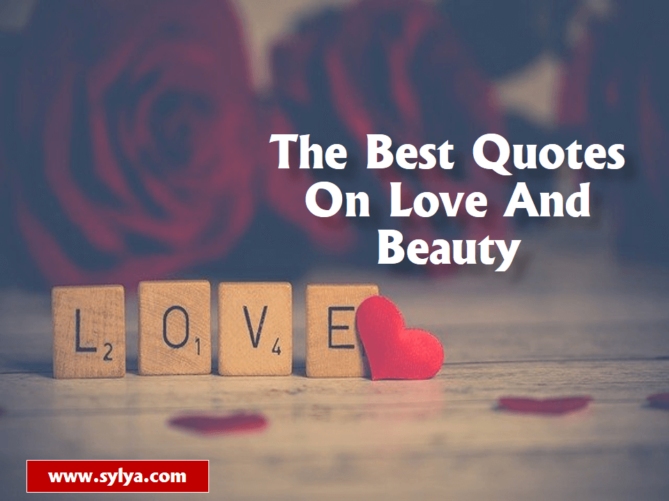quotes on love and beauty