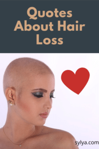 encouraging words for hair loss