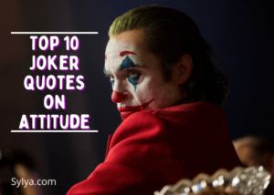 Joker Quotes on Attitude