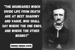 quotes about life and death edgar allan poe