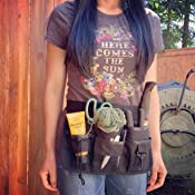 Garden Belt For Women Apron with Pockets, Gardening Apron, Tool Belt for Women, Gardening Tool Waist Apron,