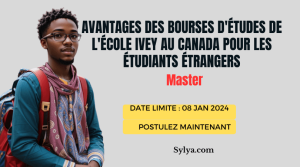 Bourses d'études de l'école Ivey au Canada 2024-2025