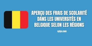 Frais de scolarité des universités en belgique