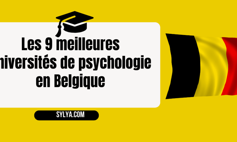 meilleures universités de psychologie en Belgique