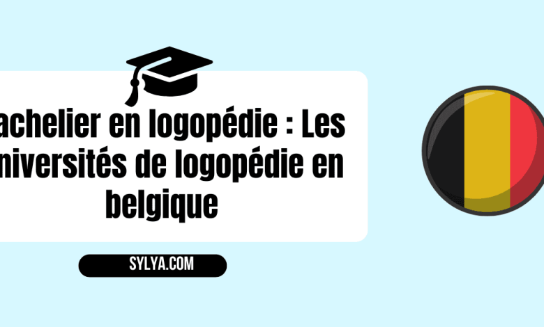Les universités de logopédie en belgique