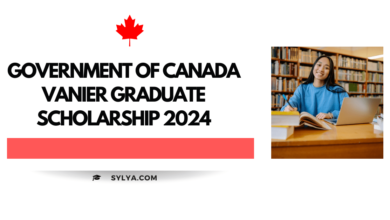 Government of Canada Vanier Graduate Scholarship 2024