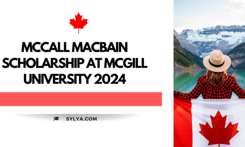 McCall MacBain Scholarship at McGill University 2024