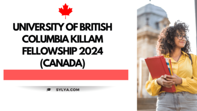 University of British Columbia Killam Fellowship 2024