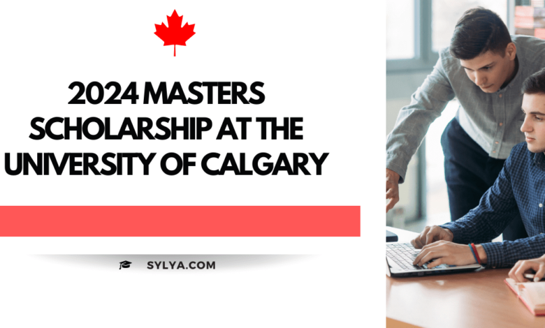 Masters Scholarship at the University of Calgary