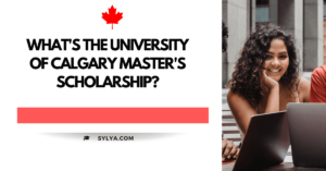 Masters Scholarship at the University of Calgary